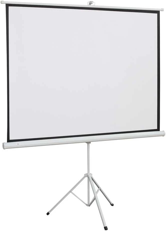 HOMCOM projektoriaus ekranas su stovu, 4:3 projekcijos plotas, 84 colių sulankstomas ekranas 171 x 131 cm, reguliuojamo aukščio ekranas namams, mokyklai, susitikimams