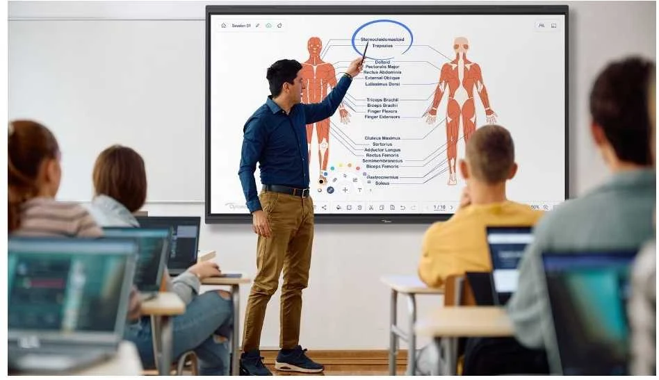 Televizorius Projektorius Interaktyvus jutiklinis ekranas Optoma Premium Creative Touch 65"