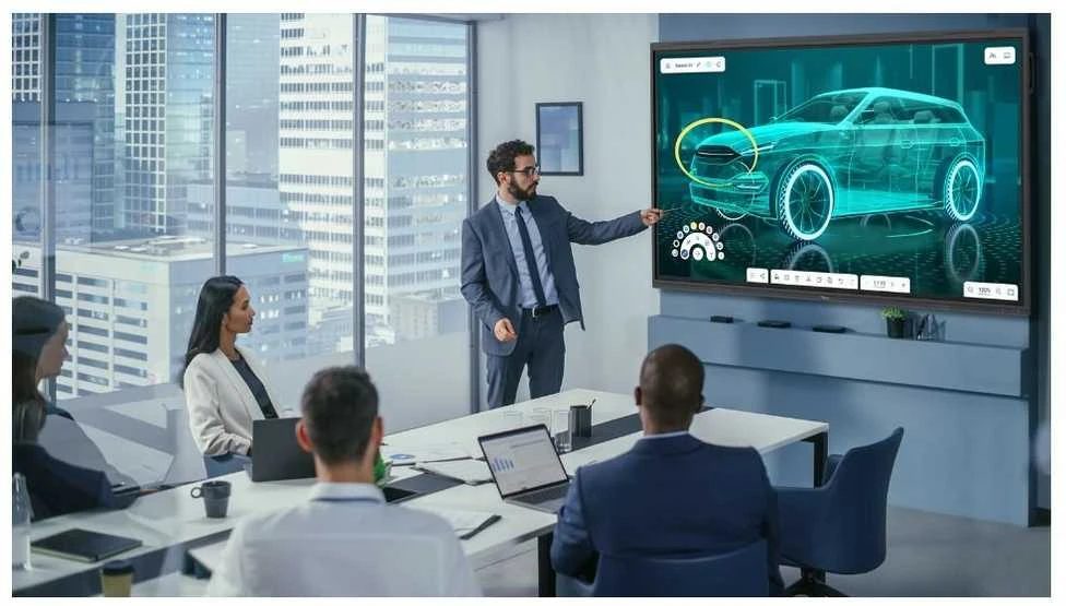Televizorius Projektorius Interaktyvus jutiklinis ekranas Optoma Premium Creative Touch 65"