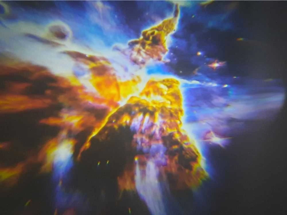 Projektorius su žvaigždžių efektu 4K su LED apšvietimu