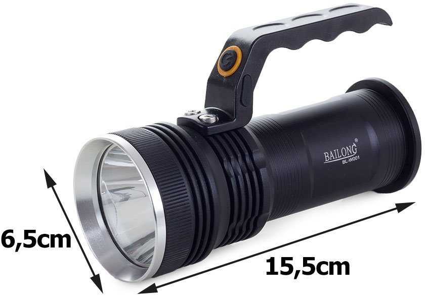 Prožektorius Bailong W001 su CREE XP-E dioda