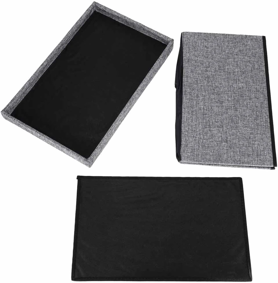 Pufas 49 x 31 x 29 cm pilkas