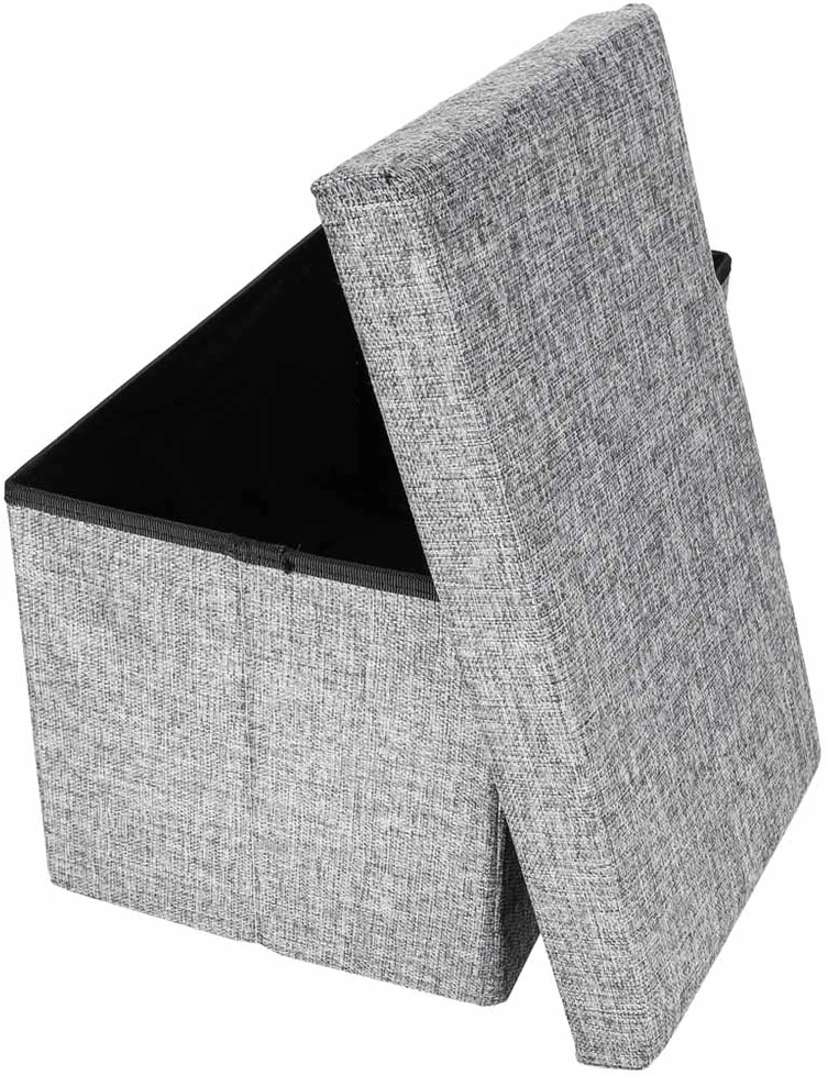 Pufas 49 x 31 x 29 cm pilkas
