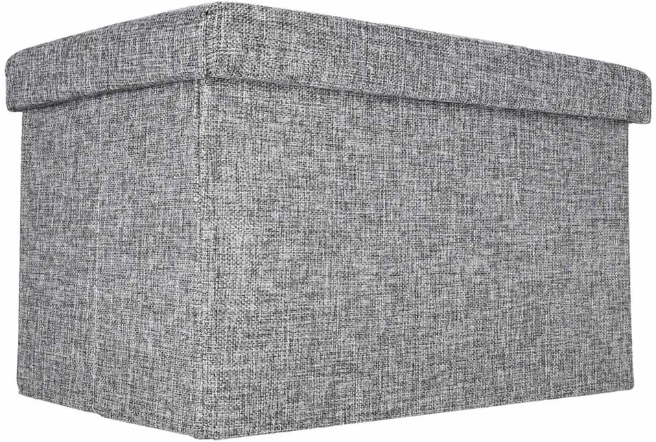 Pufas 49 x 31 x 29 cm pilkas