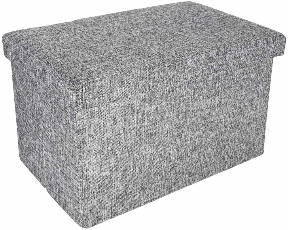Pufas 49 x 31 x 29 cm pilkas