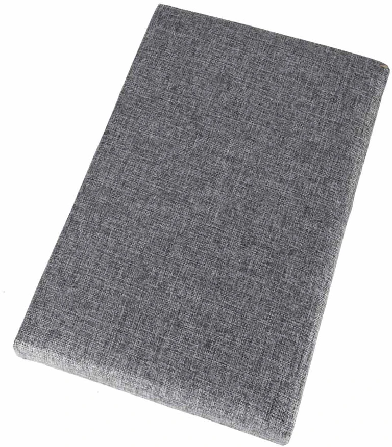 Pufas 49 x 31 x 29 cm pilkas