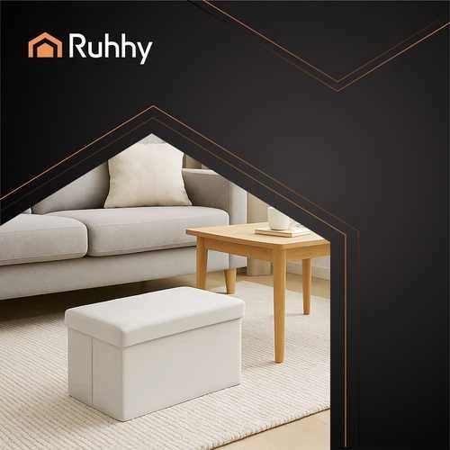 Pilkas aksominis pufas 60x30x30 cm Ruhhy 25994