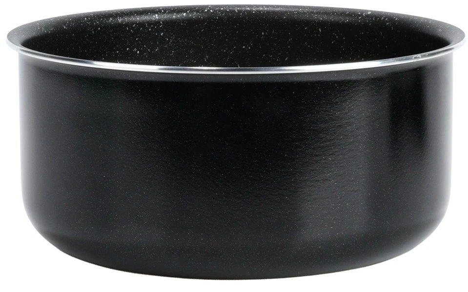 Puodas GRANDE COMBI su granitine danga, juodas, 20 cm, 3 l