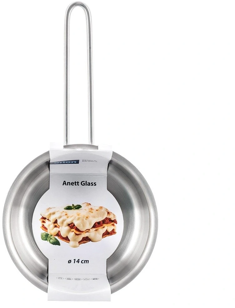 Puodas iš nerūdijančiojo plieno, sidabrinis, Ø 14 cm, 800 ml