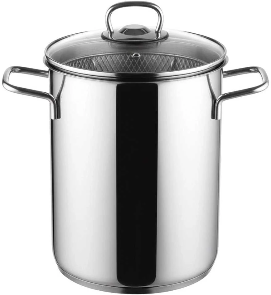 Orion Šparagų ir makaronų puodas plienas su sieteliu ir dangčiu ANETT 16 cm, 4,2 l