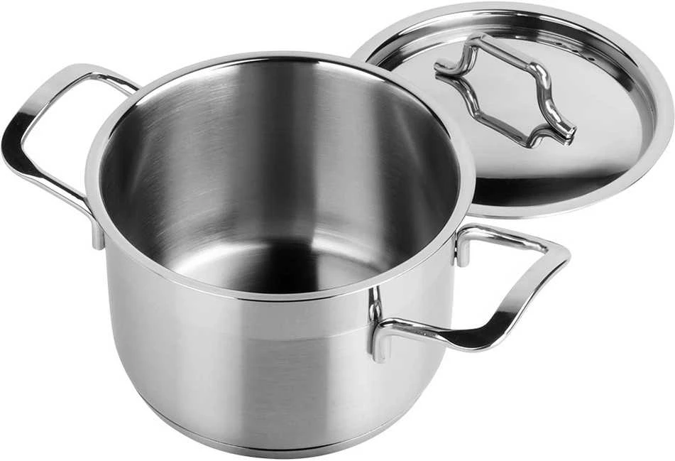 Orion plieno puodas ANETT 14 cm, 1,5 l su dangčiu