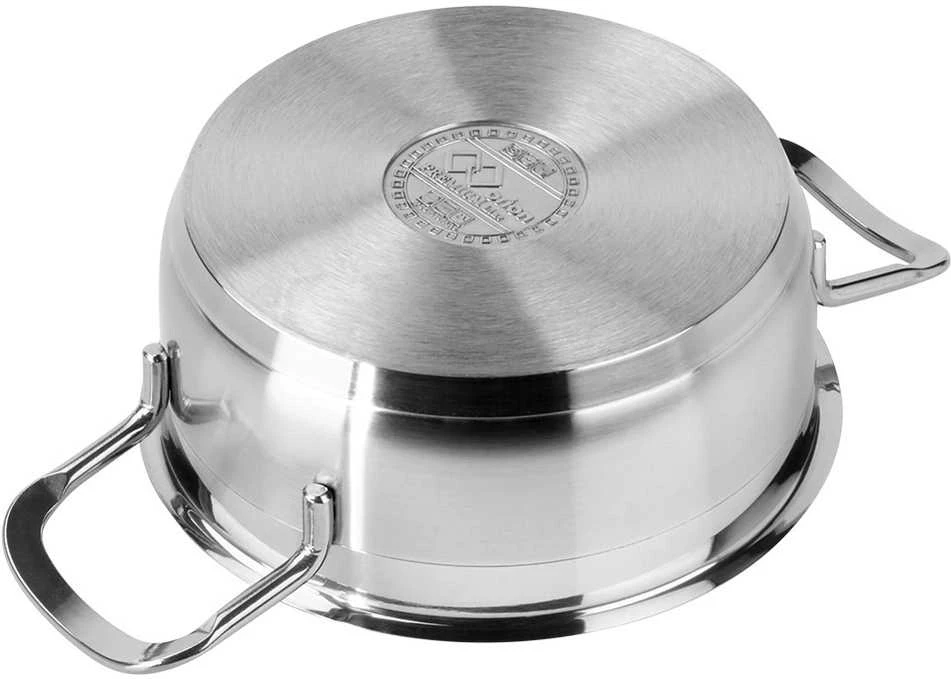 Orion plieno puodas ANETT 16 cm, 1,2 l su dangčiu