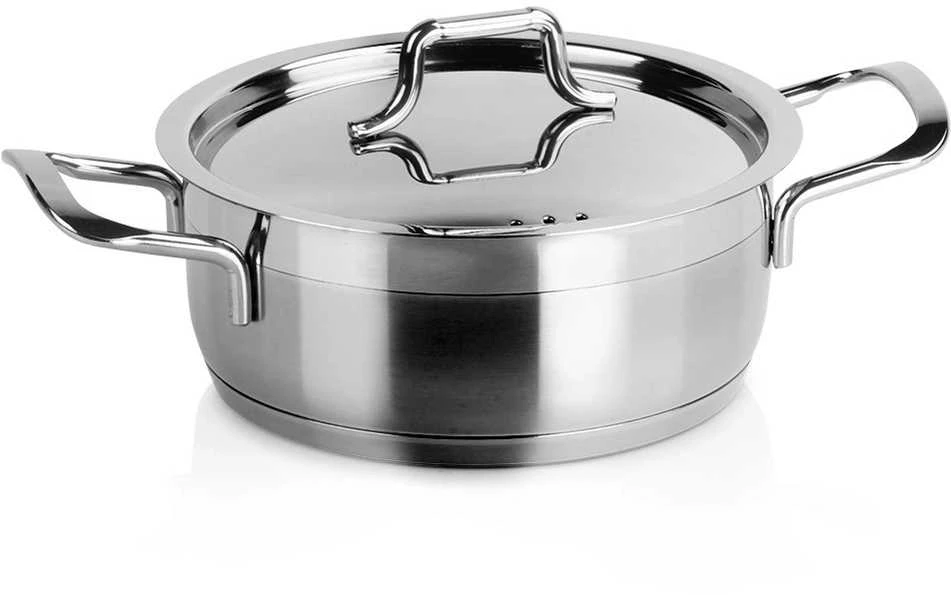 Orion plieno puodas ANETT 16 cm, 1,2 l su dangčiu