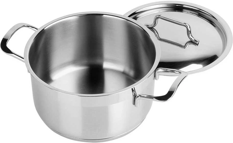 Orion plieno puodas ANETT 16 cm, 1,9 l su dangčiu