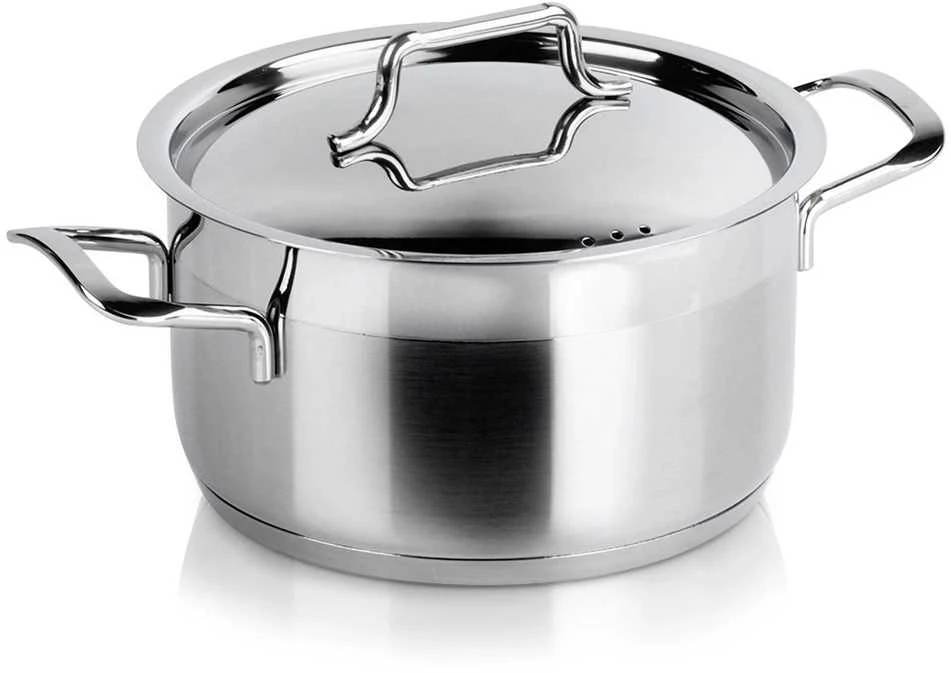 Orion plieno puodas ANETT 16 cm, 1,9 l su dangčiu
