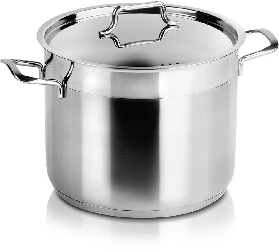 Orion plieno puodas ANETT 22 cm, 6,5 l su dangčiu