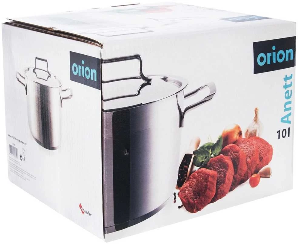 Orion Plieninis puodas ANETT 26 cm, 10 l su dangčiu