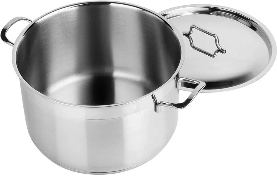 Orion Plieninis puodas ANETT 26 cm, 8,2 l su dangčiu