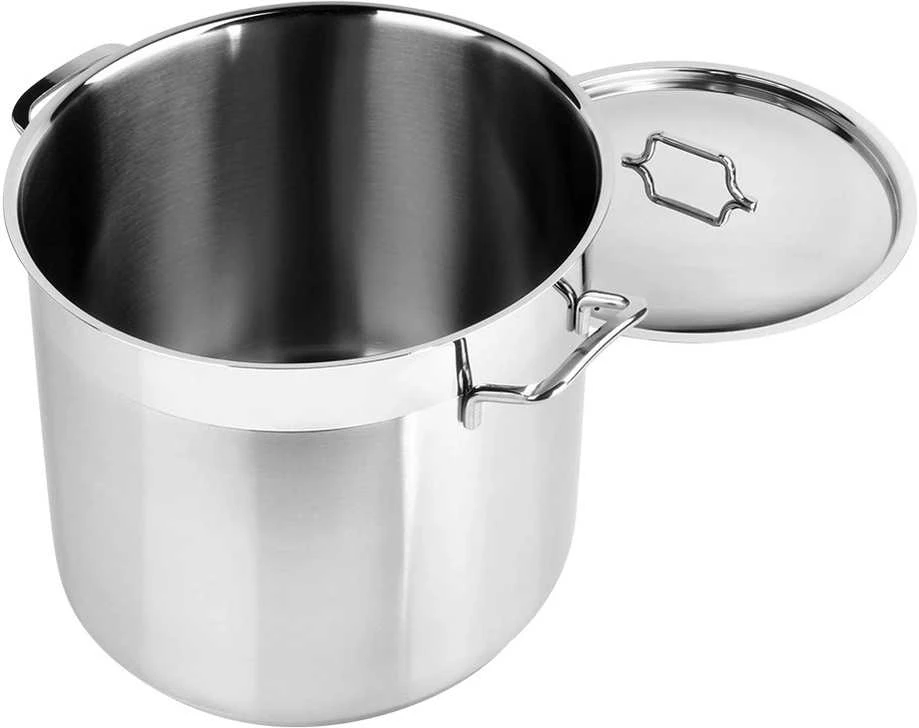 Orion Plieninis puodas ANETT 28 cm, 14 l su dangčiu