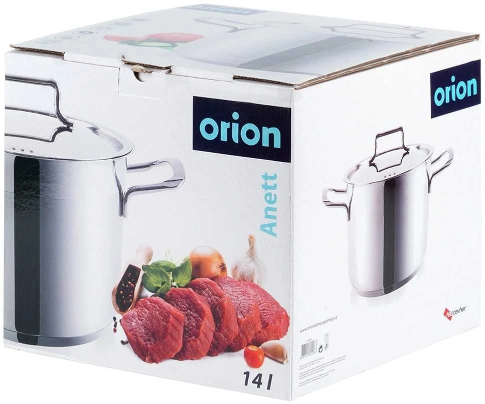 Orion Plieninis puodas ANETT 28 cm, 14 l su dangčiu
