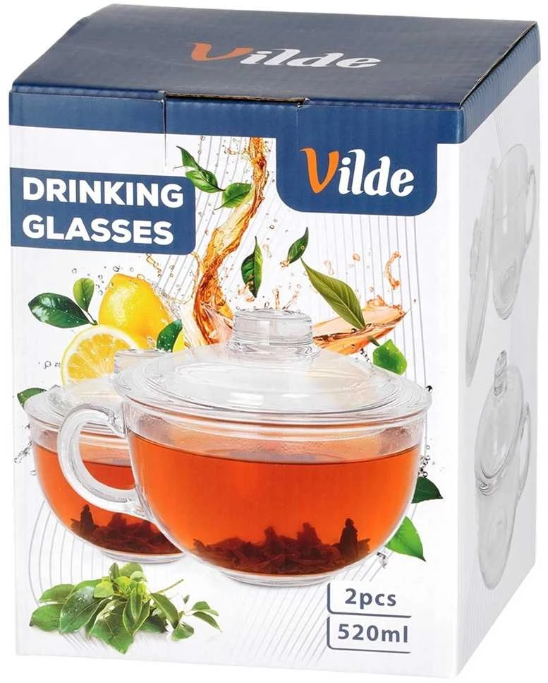Puodelis 520 ml 2 vnt.
