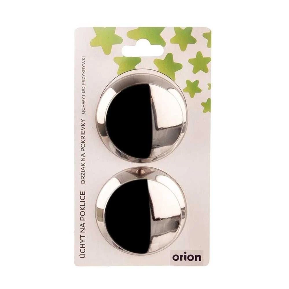 Orion Dangčio rankenos komplektas, plieninės 6.5 cm, 2 vnt.