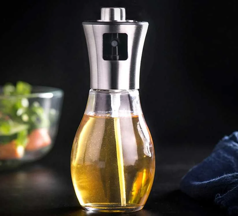 Purškiklis aliejui, 200 ml, sidabrinis