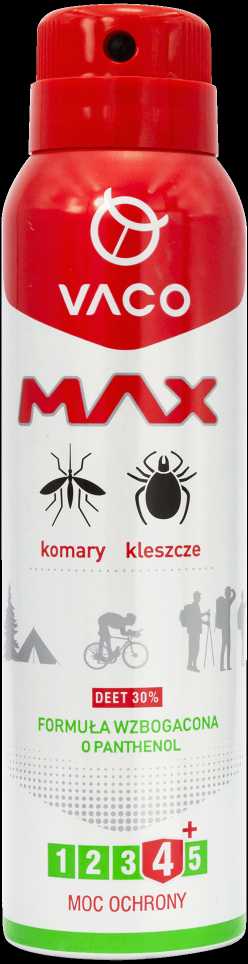 Purškiklis nuo uodų ir erkių Vaco Max, 100 ml