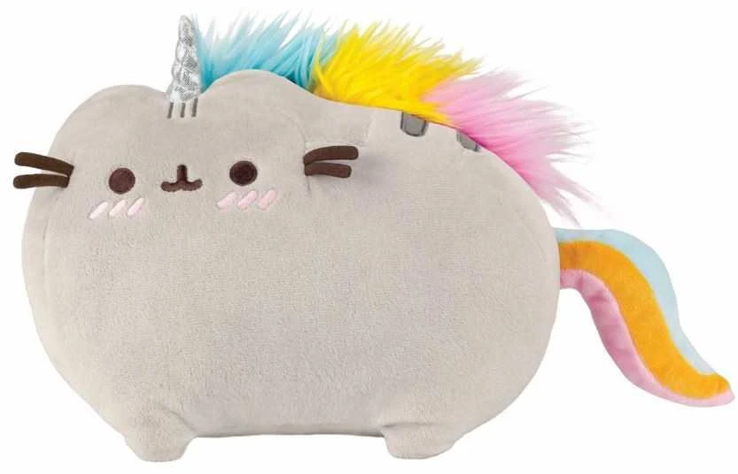 Daffi Pusheen - pliušinis vienaragis talismanas Pusheenicorn Blushing 24 cm