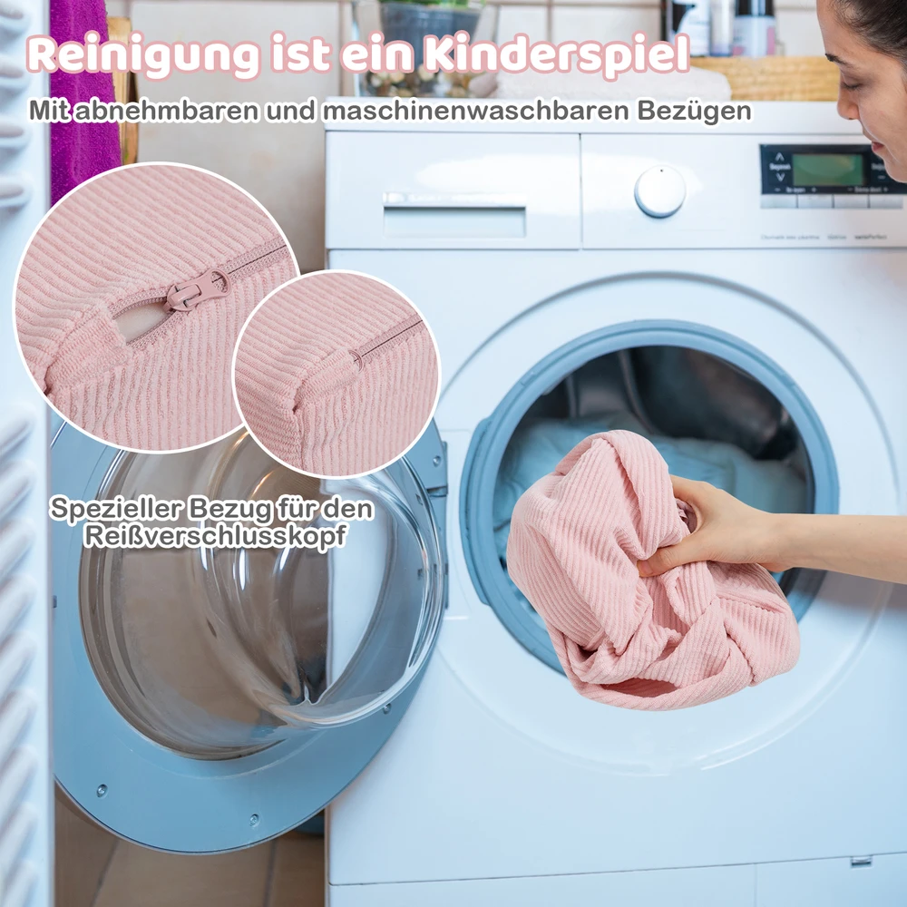 Putų blokų rinkinys rožinis 5 vnt.