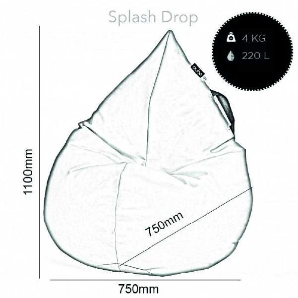Qubo™ Splash Drop Onyx FRESH FIT