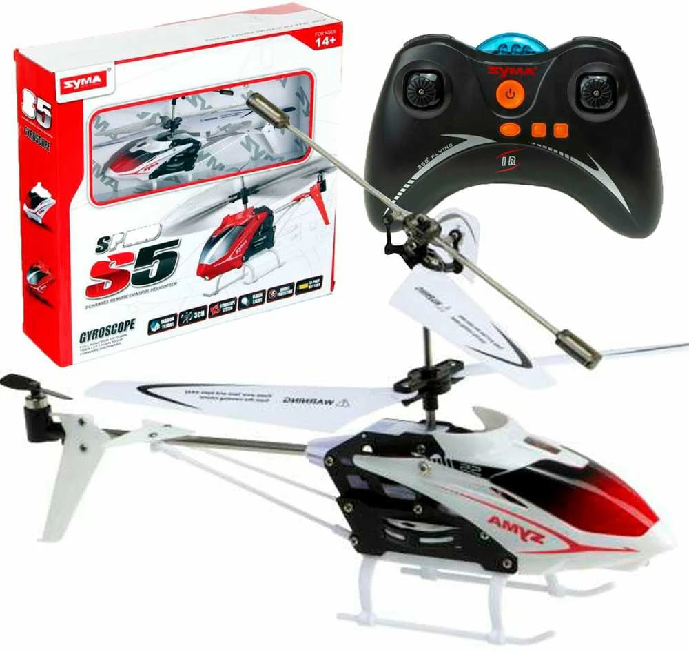 SYMA S5 RC sraigtasparnis, baltas