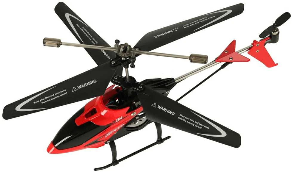 SYMA S5H 2.4GHz RTF RC sraigtasparnis raudonos spalvos