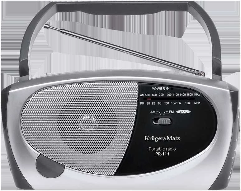 AM / FM nešiojamas radijas Kruger & Matz modelis PR-111