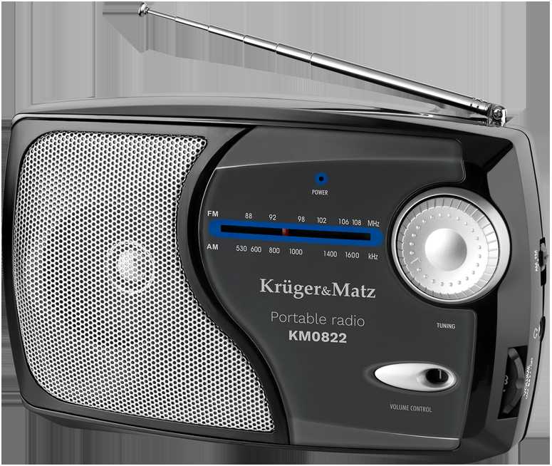 Kruger & Matz nešiojamas analoginis radijo modelis KM0822