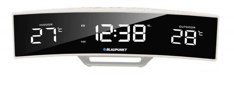 Blaupunkt CR12WH žadintuvas Skaitmeninis žadintuvas Juoda, Balta