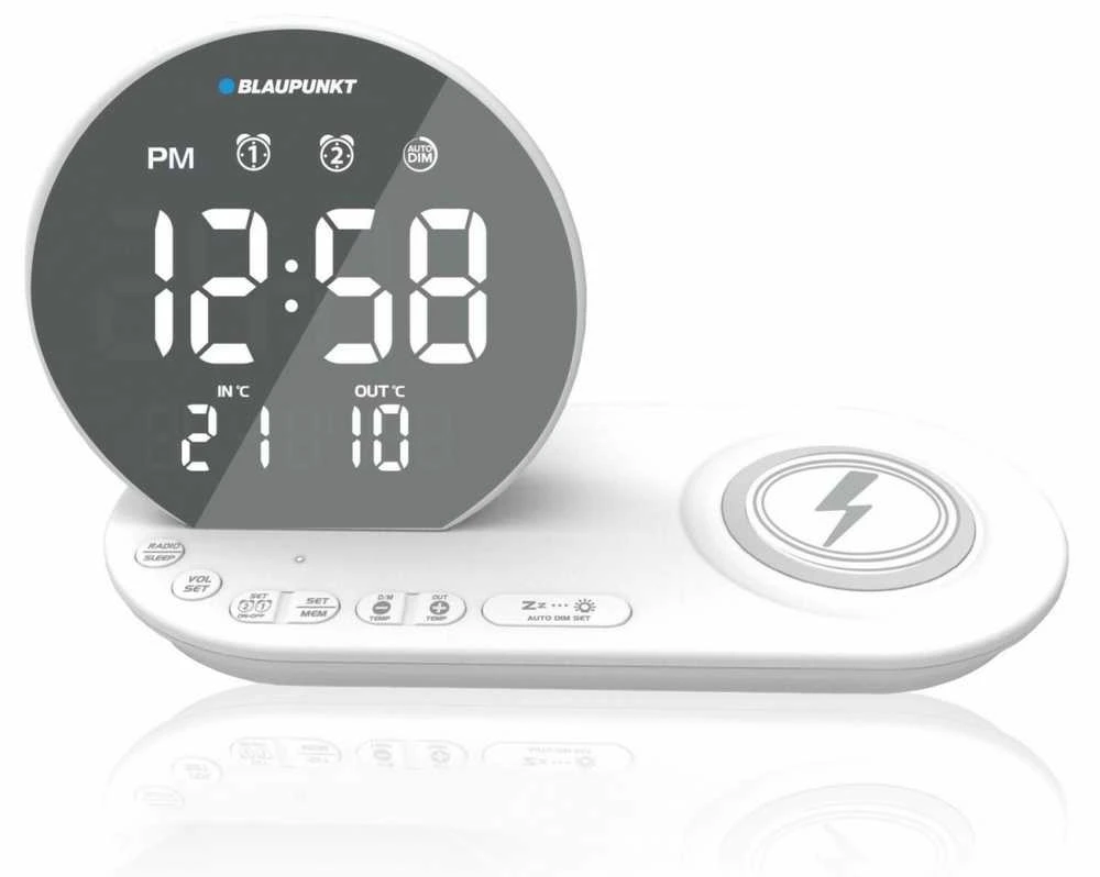Skaitmeninis žadintuvas - Blaupunkt CR85WH Baltas