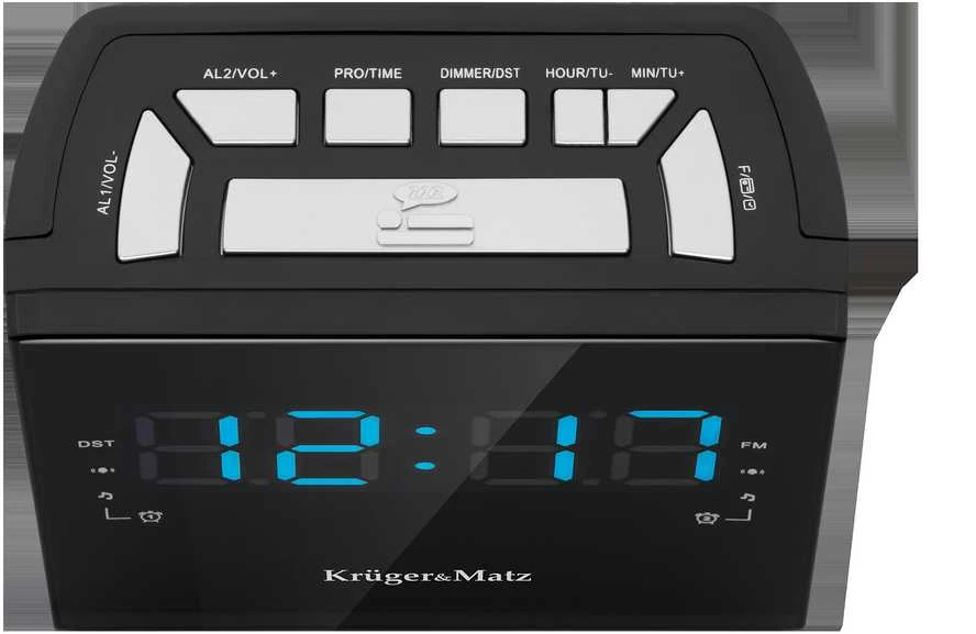 Kruger & Matz laikrodžio radijo modelis KM0821