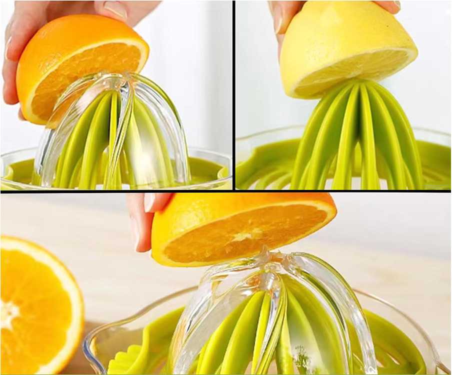 Rankinė citrusinių vaisių sulčiaspaudė, 400 ml, žalia