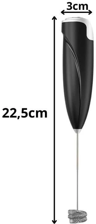 Rankinis pieno ir kavos plakiklis, 22,5 cm