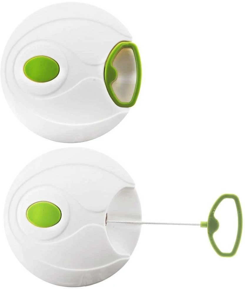 Orion Rankinis daržovių smulkintuvas, 9 cm aukščio, 12 cm skersmens, su nerūdijančio plieno peiliais