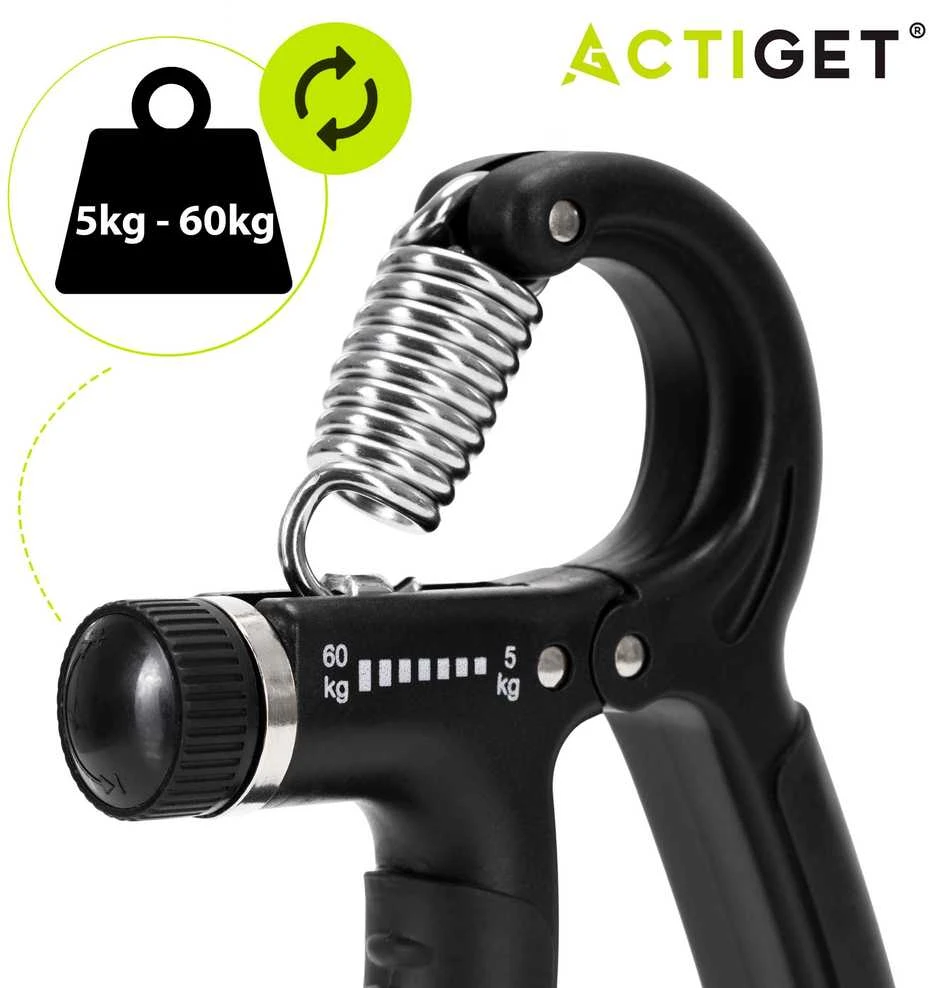 Springos Rankų treniruoklis juodas