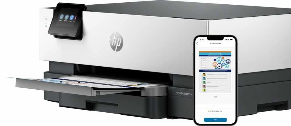 Hewlett Packard (HP) HP OfficeJet Pro 9110b Wireless Color Spausdintuvas, Two-sided spausdinimas