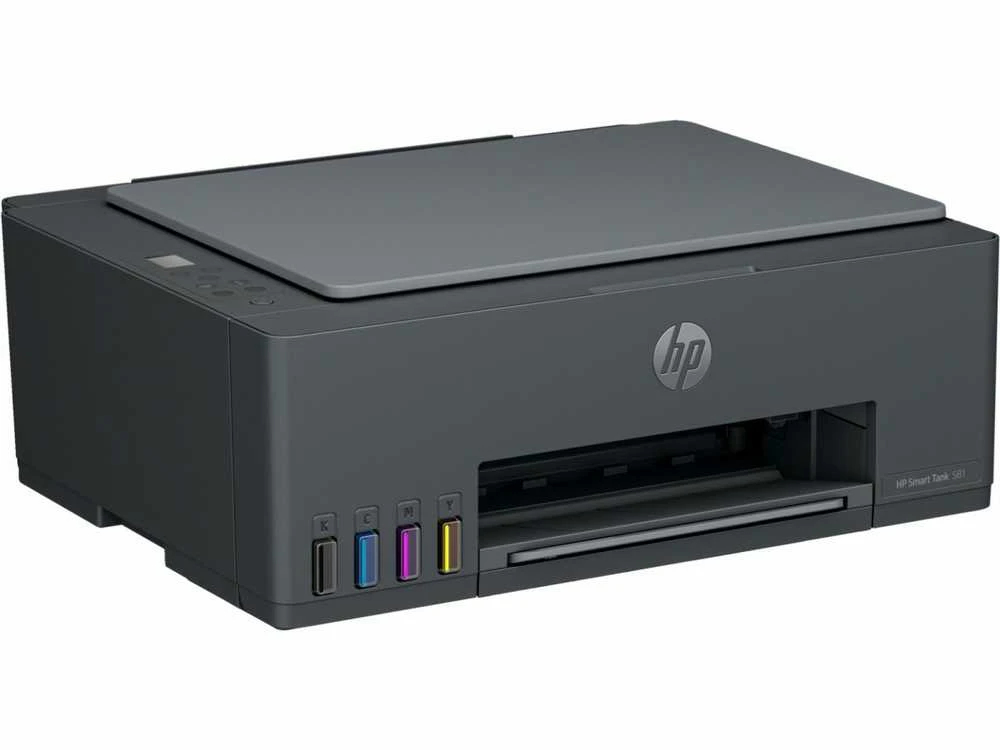Daugiafunkcis Spausdintuvas - HP Smart Tank 581 Belaidis, Didelio Pajėgumo Rašalo Bakas