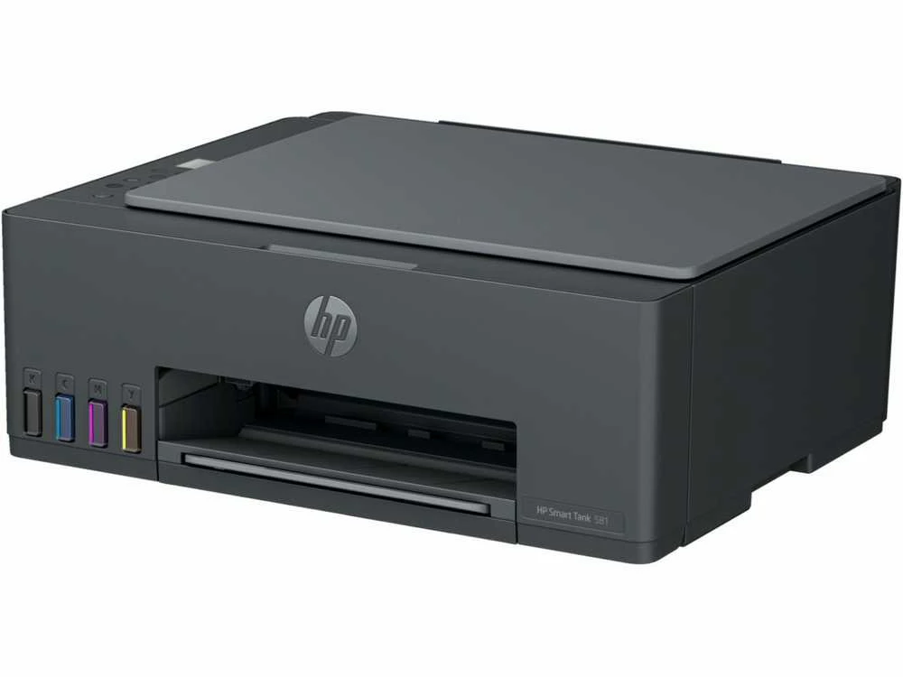Daugiafunkcis Spausdintuvas - HP Smart Tank 581 Belaidis, Didelio Pajėgumo Rašalo Bakas