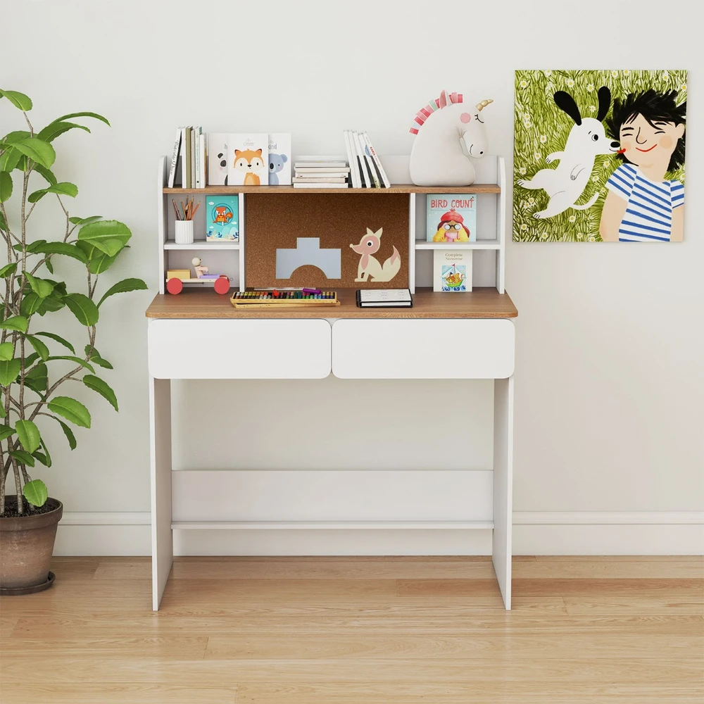 Vaikų rašomasis stalas 90 x 48 x 109 cm