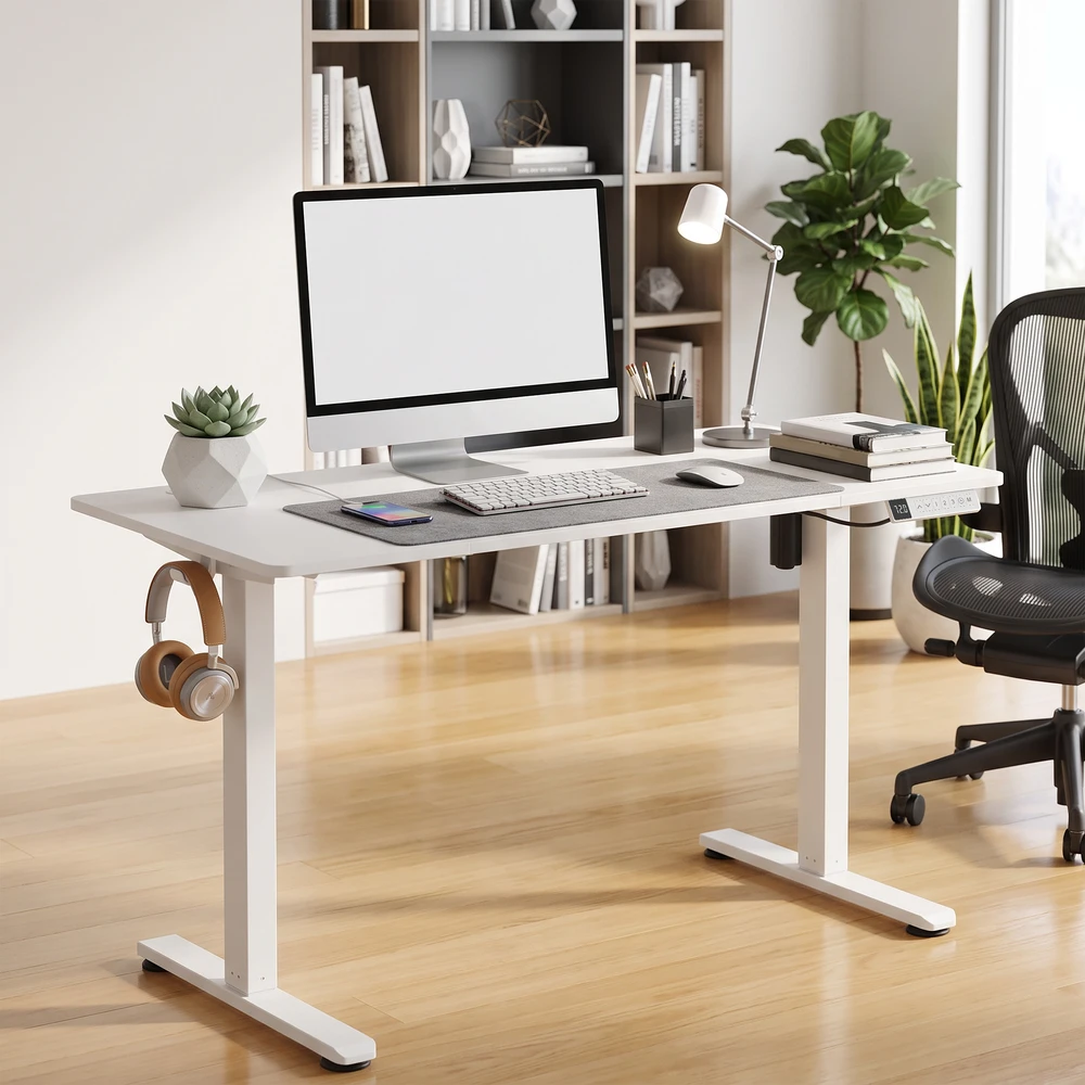 Rašomasis stalas elektrinis reguliuojamo aukščio, 120 x 60 x 72–120 cm