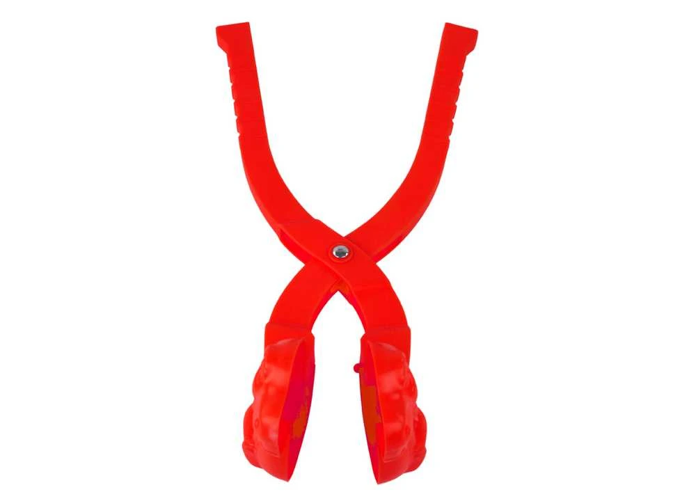 Lean Toys Raudonas dinozauras sniego kamuoliukų formuotojas