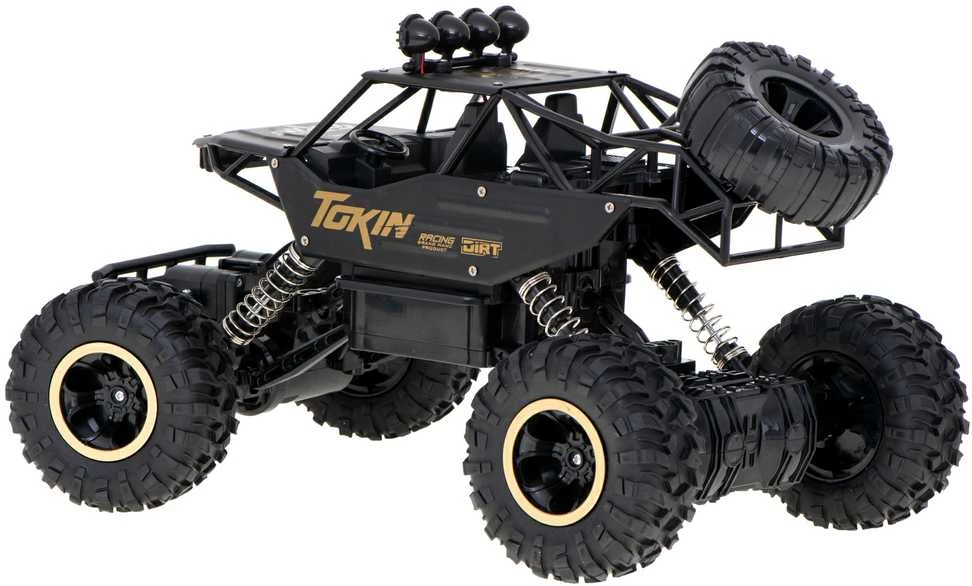 KIK RC automobilis Rock Crawler 1:12 4WD METAL juodas