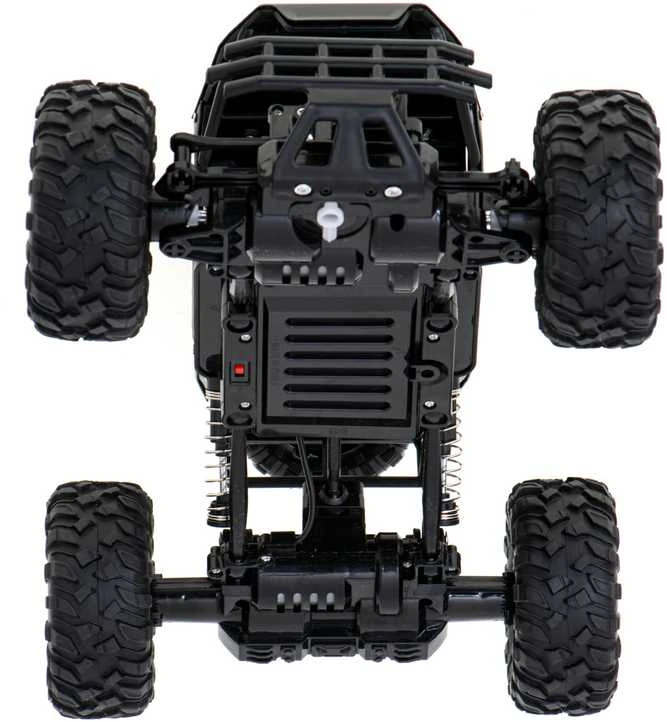 KIK RC automobilis Rock Crawler 1:12 4WD METAL juodas